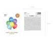 Picture of LATEX BALLOONS METALLIC 1ST BIRTHDAY 12 INCH - 6 PACK
